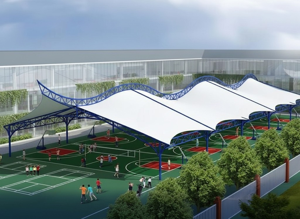 مظلات ملاعب